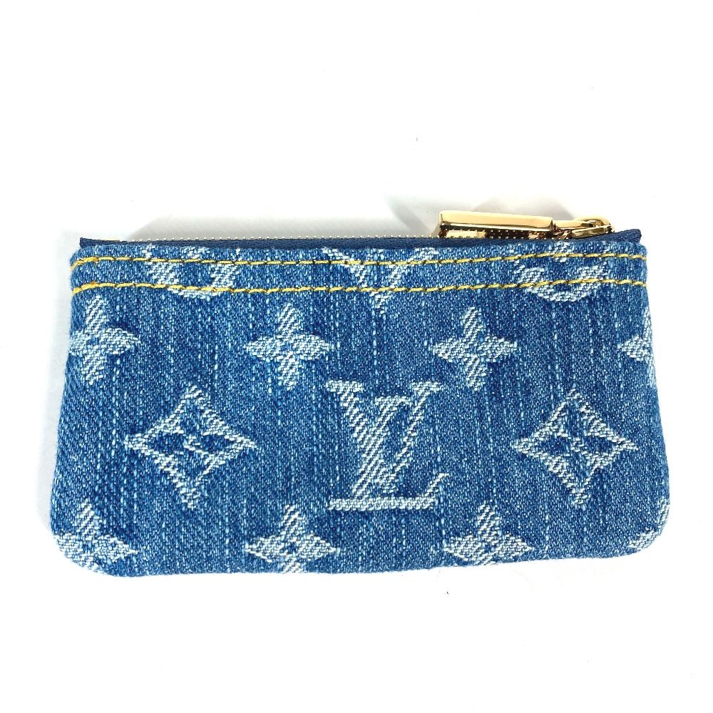 【希少】VUITTON ポシェットクレ デニム キーケース　コインケース 楽天市場】【新品】 ルイヴィトン コインケース キーリング付