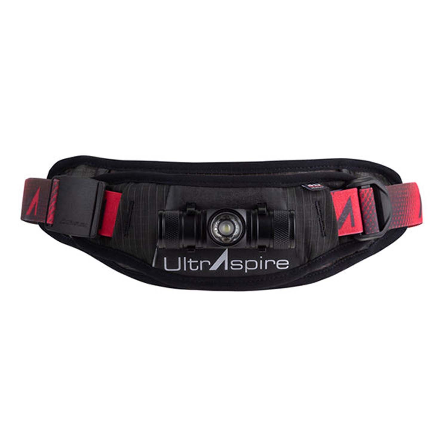 ウルトラスパイア UltrAspire アウトドア ルーメン400Z 2.0 照明 登山 クライミング ライト 災害 簡単取り外し 伸縮性 フィット感 メンズ レディース 19681105 540 ブラック|レッド
