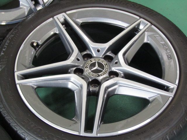 【溝ありで美品】メルセデスベンツ　W177　Aクラス純正　AMG5スポーク 綺麗な純正品】メルセデスベンツ W177 Aクラス純正 AMG5スポーク