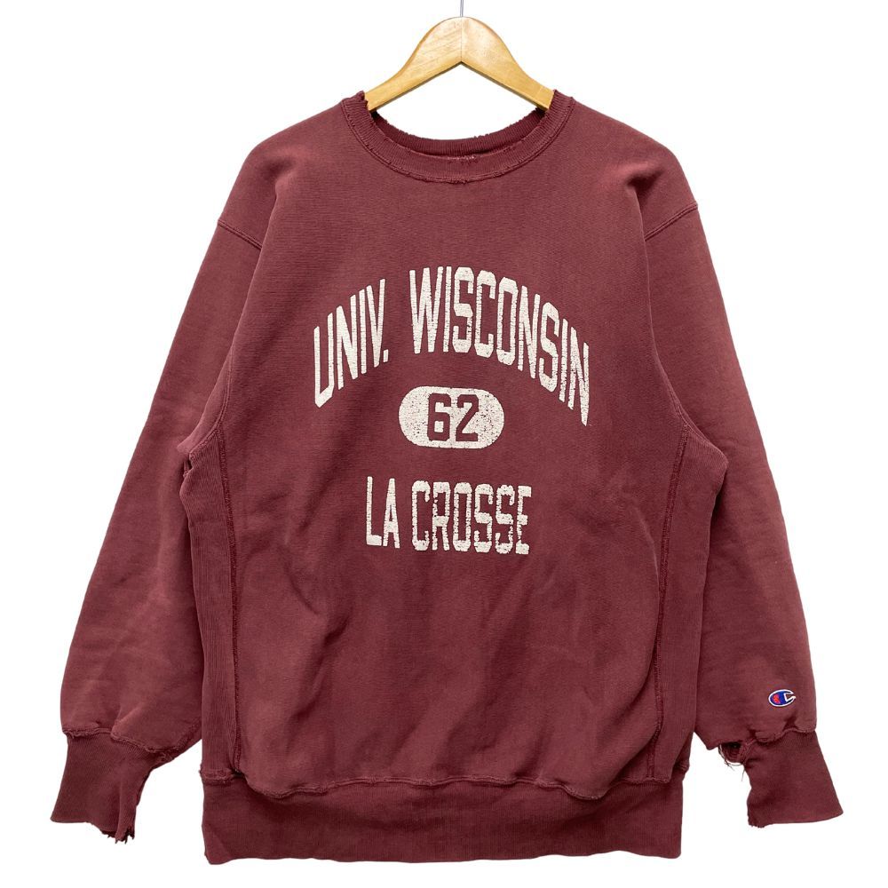 CHAMPION チャンピオン REVERSE WEAVE リバース ウェーブ ヴィンテージ ボロ スウェット バーガンディー サイズ XXL 正規品 / 36333 CHAMPION チャンピオン REVERSE WEAVE リバース ウェーブ ヴィンテージ