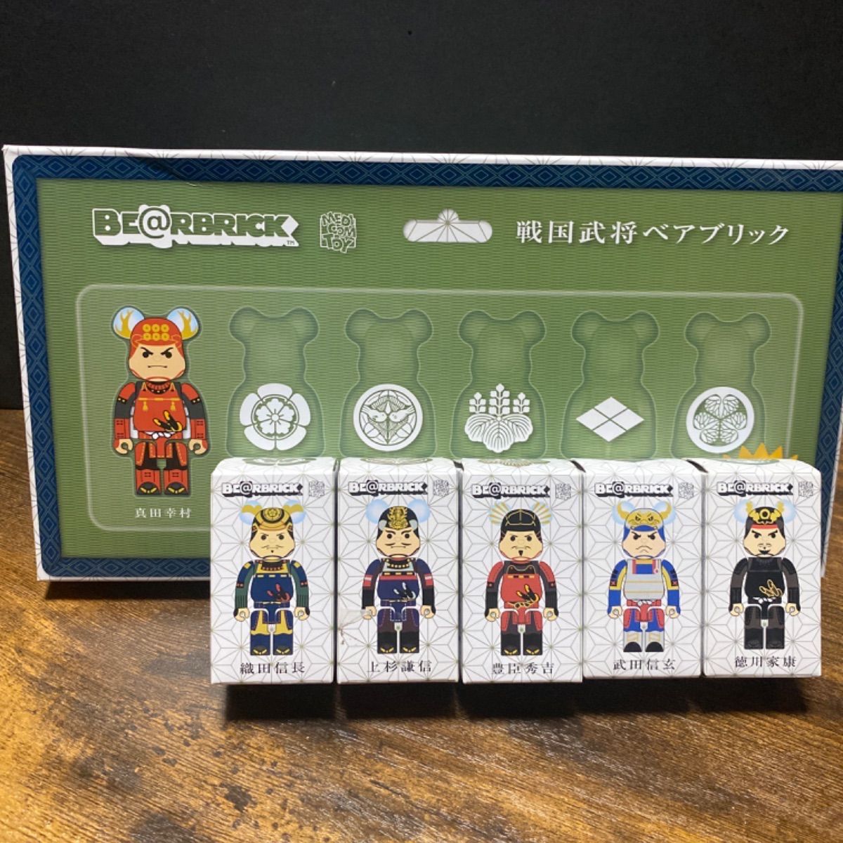 BE@RBRICK 戦国武将ベアブリック コンプセット