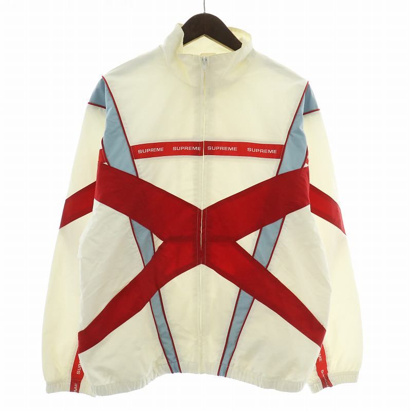 ジャケット・アウター Supreme Cross Paneled Track Jacket Mint Supreme Cross Paneled Track Jacket (SS21) - $168