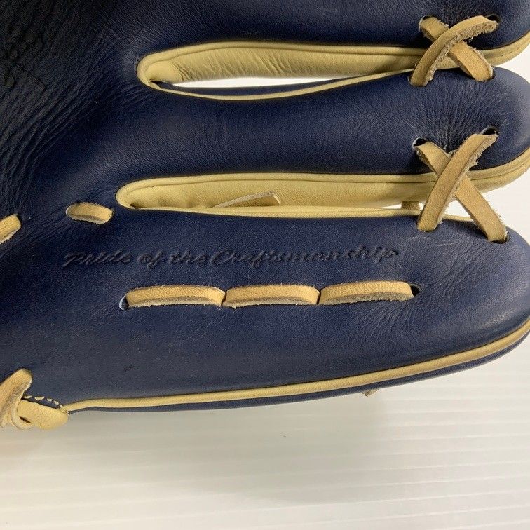 中古品 ハイゴールド Hi-Gold 真極 軟式 投手用グローブ MKG