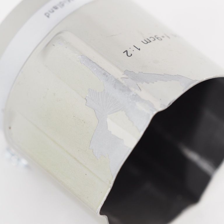 LEICA - LEICA SUMMICRON 9cm f2 90mm f2 1st 初期型  MIDLAND 製 ライカ ズミクロン 純正フード キャップ #12666 LEICA SUMMICRON 9cm f2 90mm f2 1st 初期型 CANADA MIDLAND 製