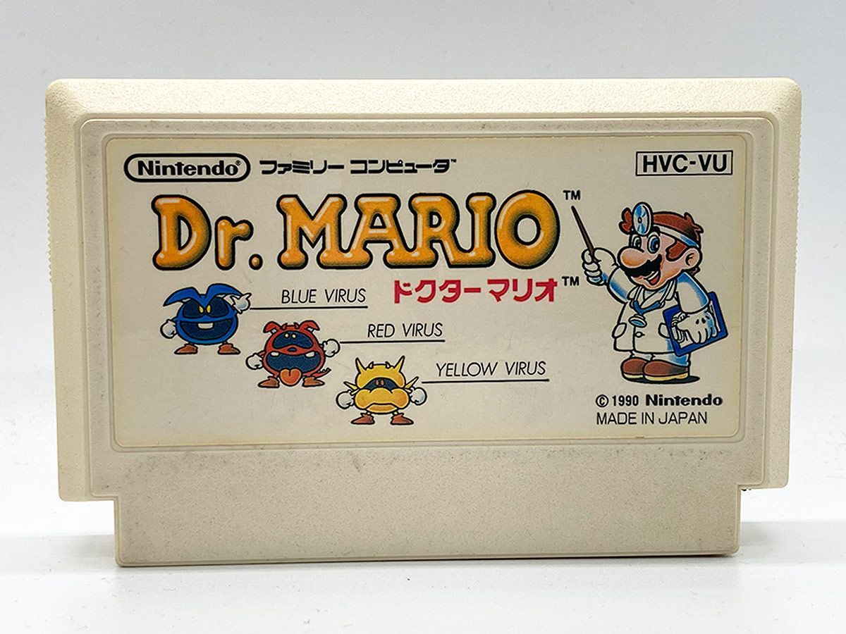 箱・説明書付・動作確認済・送料込】Dr.MARIO ドクターマリオ