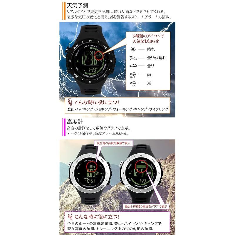 温度計 歩数計