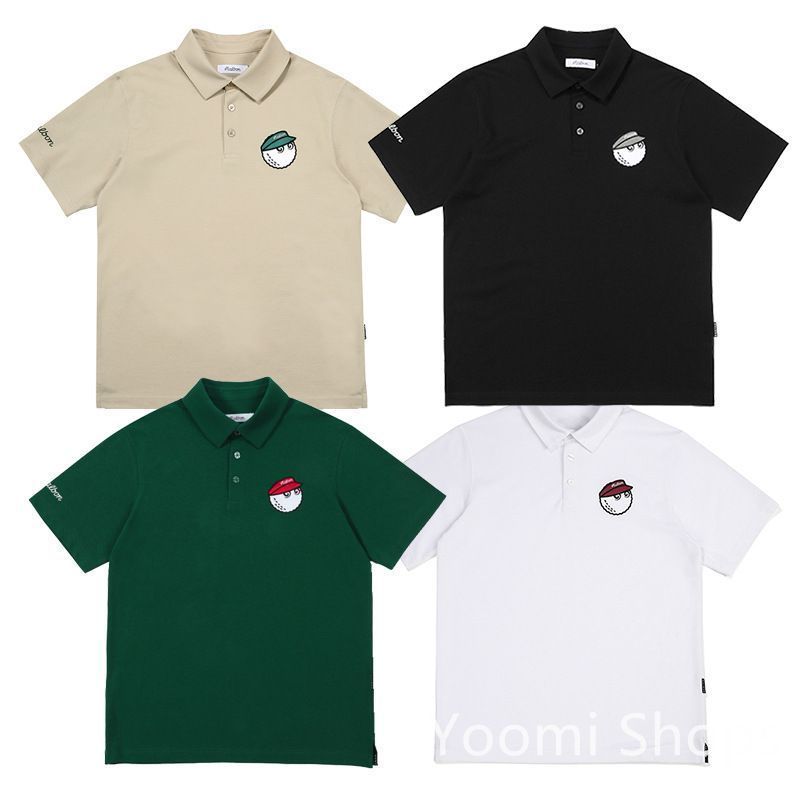 新品未使用】大人気 malbon golf マルボンゴルフ LOGO ロゴ ポロシャツ 半袖 Tシャツ メンズ 韓国 ゴルフ ゆったり カジュアル  ポロシャツ 4色 - メルカリ