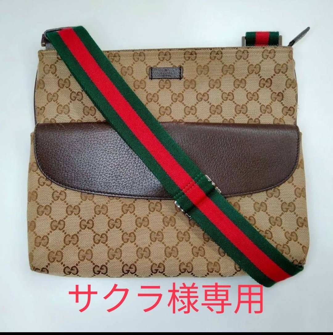 サクラ様専用】GUCCI グッチ GGキャンバス シェリーライン