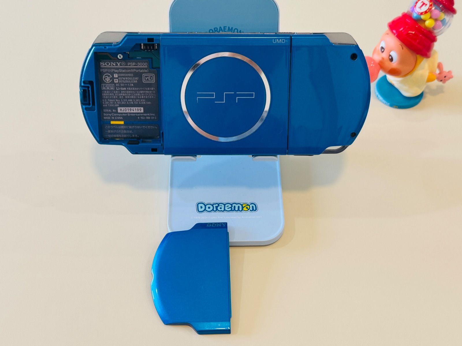 SONY PSP-3000 本体 ブルー メモリ5GB付属 動作 済み