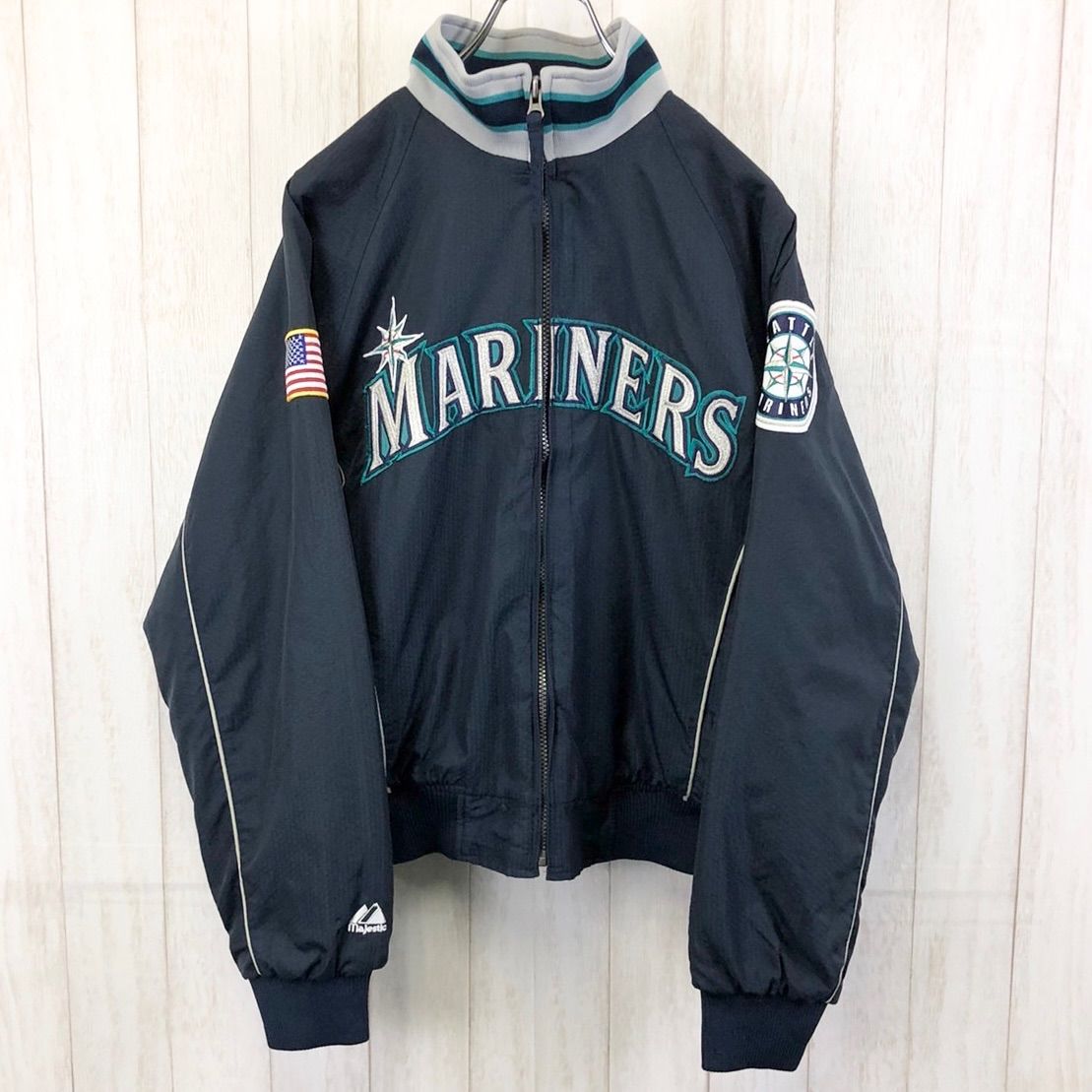 Majestic マジェスティック MLB シアトル マイナーズ MARINERS