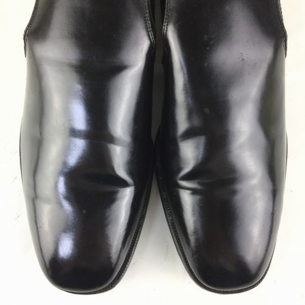 80s-90s?/Vintage　Mansfields【10.5D/B　28.0〈黒/BLACK/ブラック】　スリッポン　ビジネス　ヴァンプシューズ/men's 管NO.ZC-29 80s-90s?/Vintage Mansfields【10.5D/B 28.0〈黒/BLACK】 スリッポン
