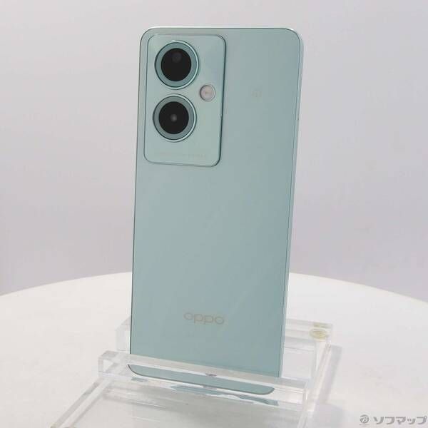 中古品〕 OPPO A79 5G 128GB グローグリーン YMOPA795G Y!mobile