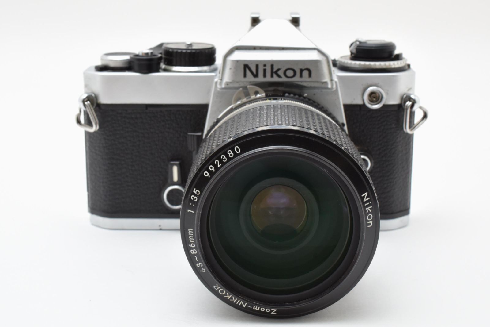 Nikon／ニコン FE シルバー ボディ + Ai 43-86mm F3.5 レンズ