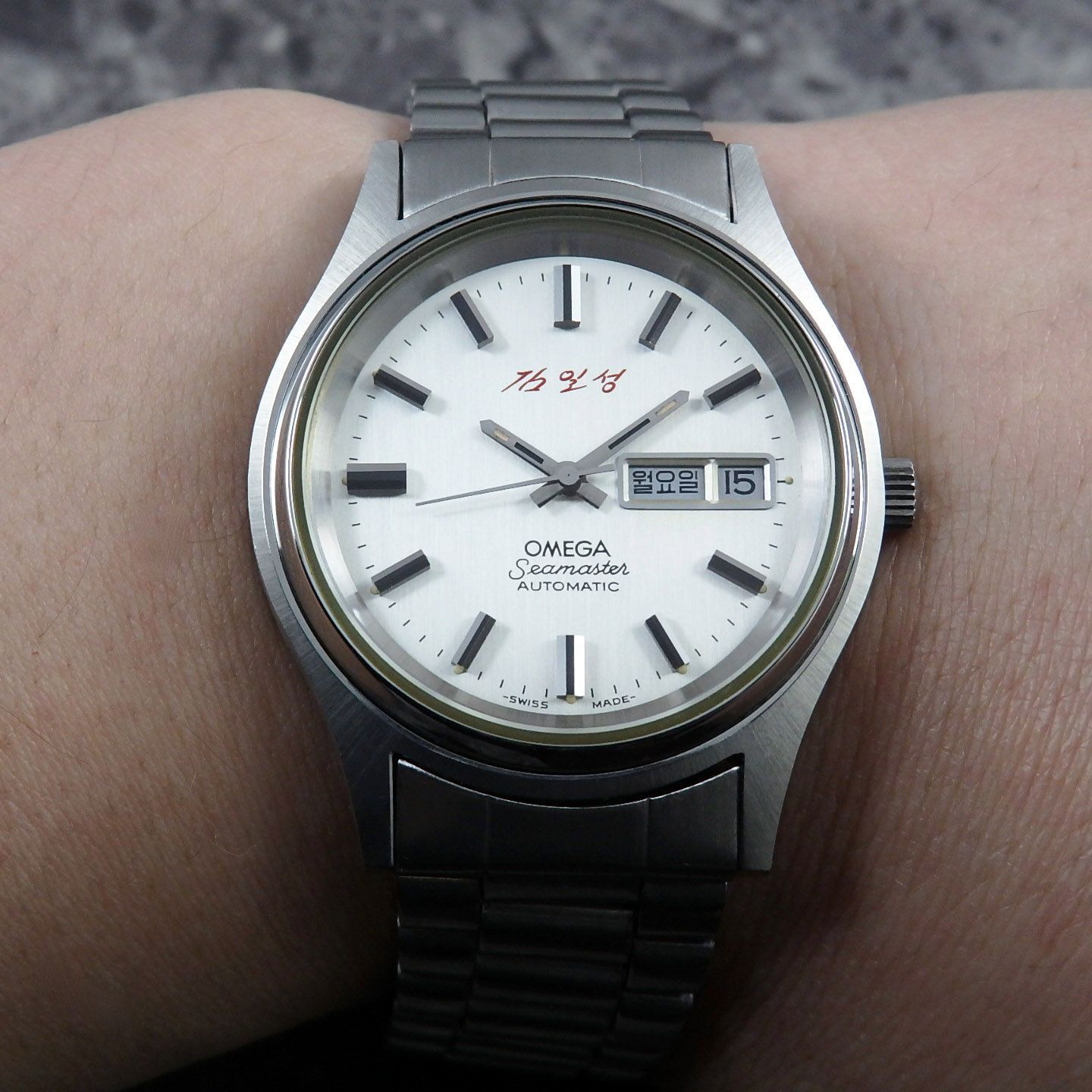 オメガ シーマスター Seamaster Cosmic Kim Il Sung 金日成  