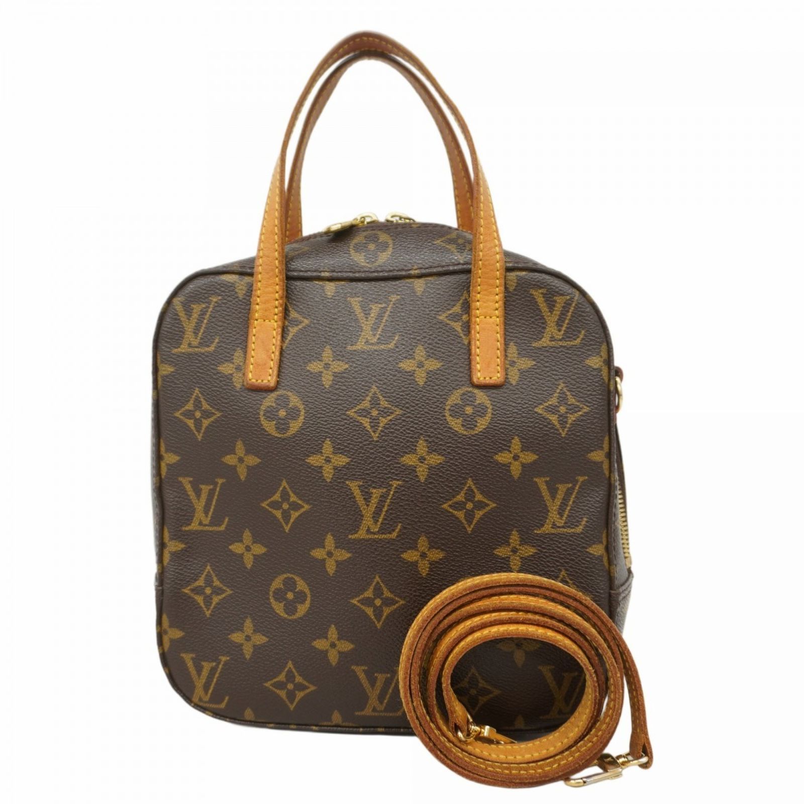ルイ ヴィトン Louis Vuitton ルイ ヴィトン ハンドバッグ モノグラム スポンティーニ M47500 ブラウンレディース