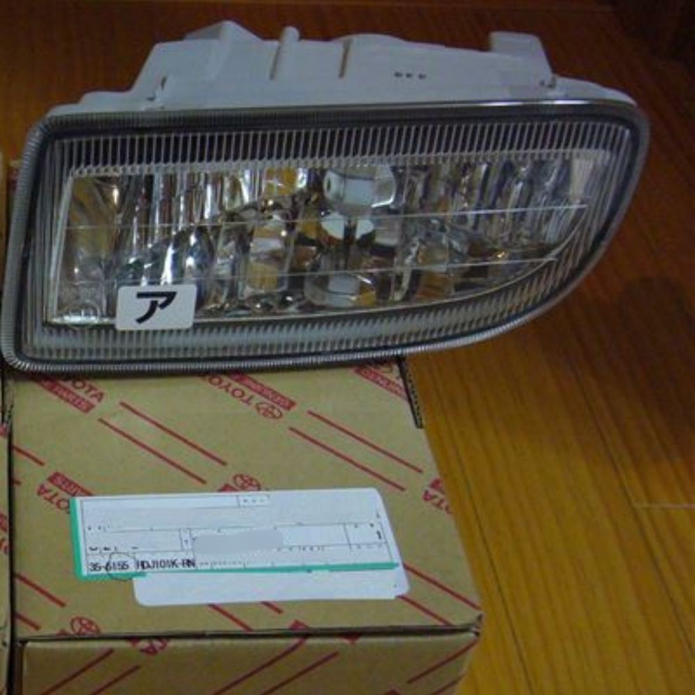 トヨタ 純正 TOYOTA 正規 フロント フォグランプ レンズ ユニット LH 左 助手席側 ランドクルーザー100系 HDJ101 UZJ100 パーツ エンジン タイヤ カスタム