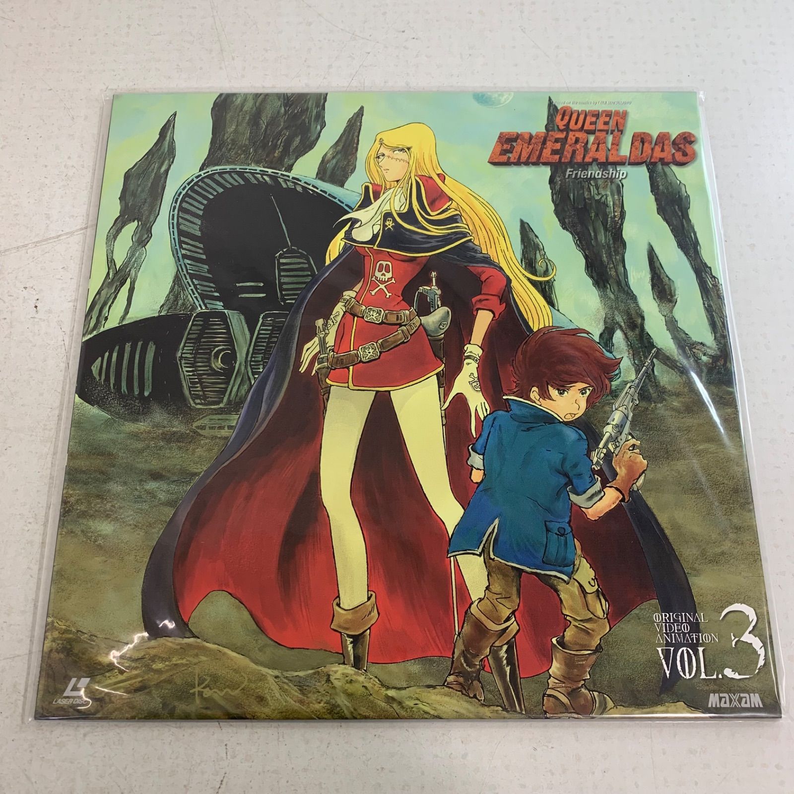 原作：松本零士「クイーンエメラルダス VOL.1～4」LD(レーザー