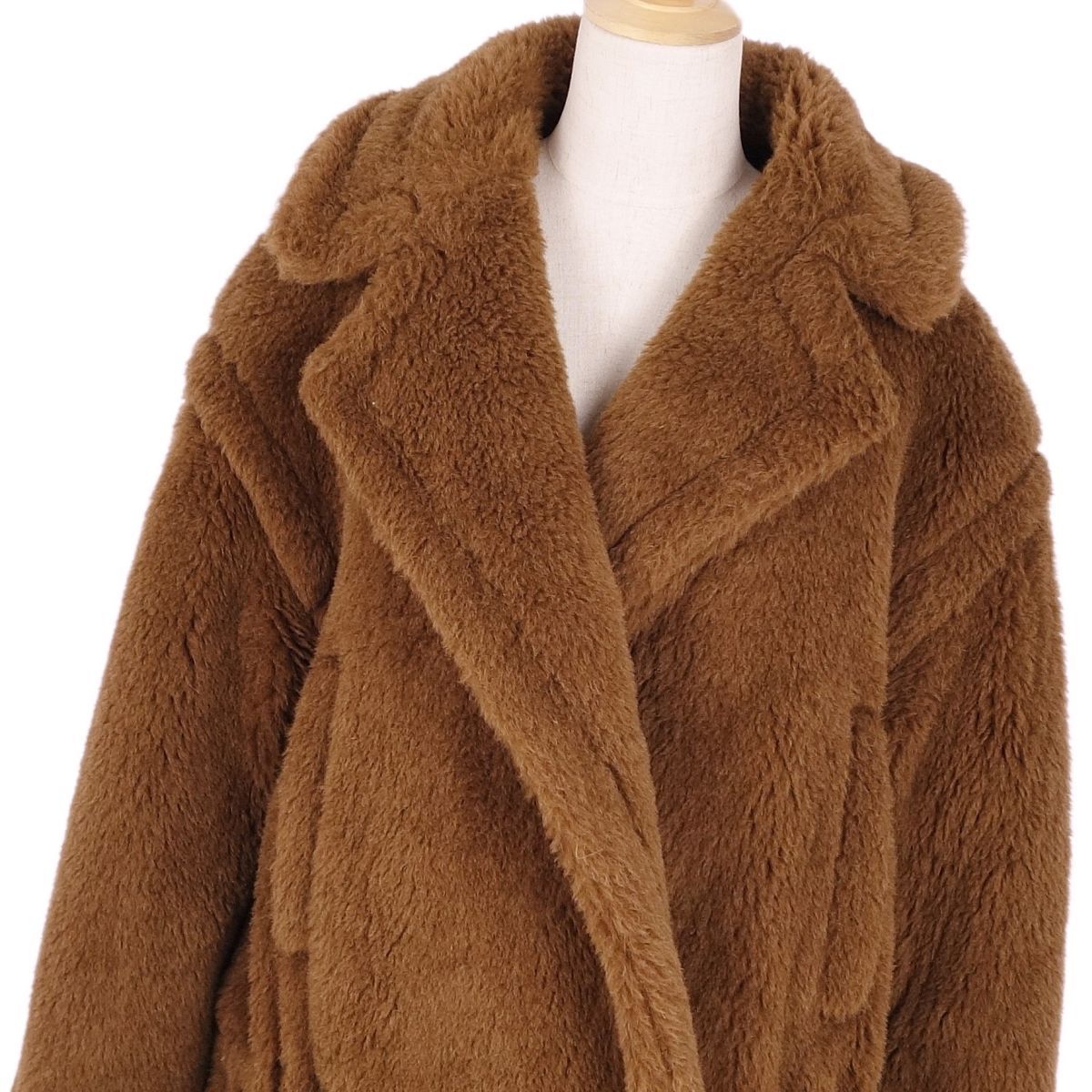 極美品 マックスマーラ Max Mara SFILATA 白タグ TEDDY B - メルカリ