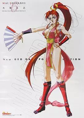 中古】ポスター（アニメ） No.6 不知火舞 「NEO・GEO ギャルズポスター