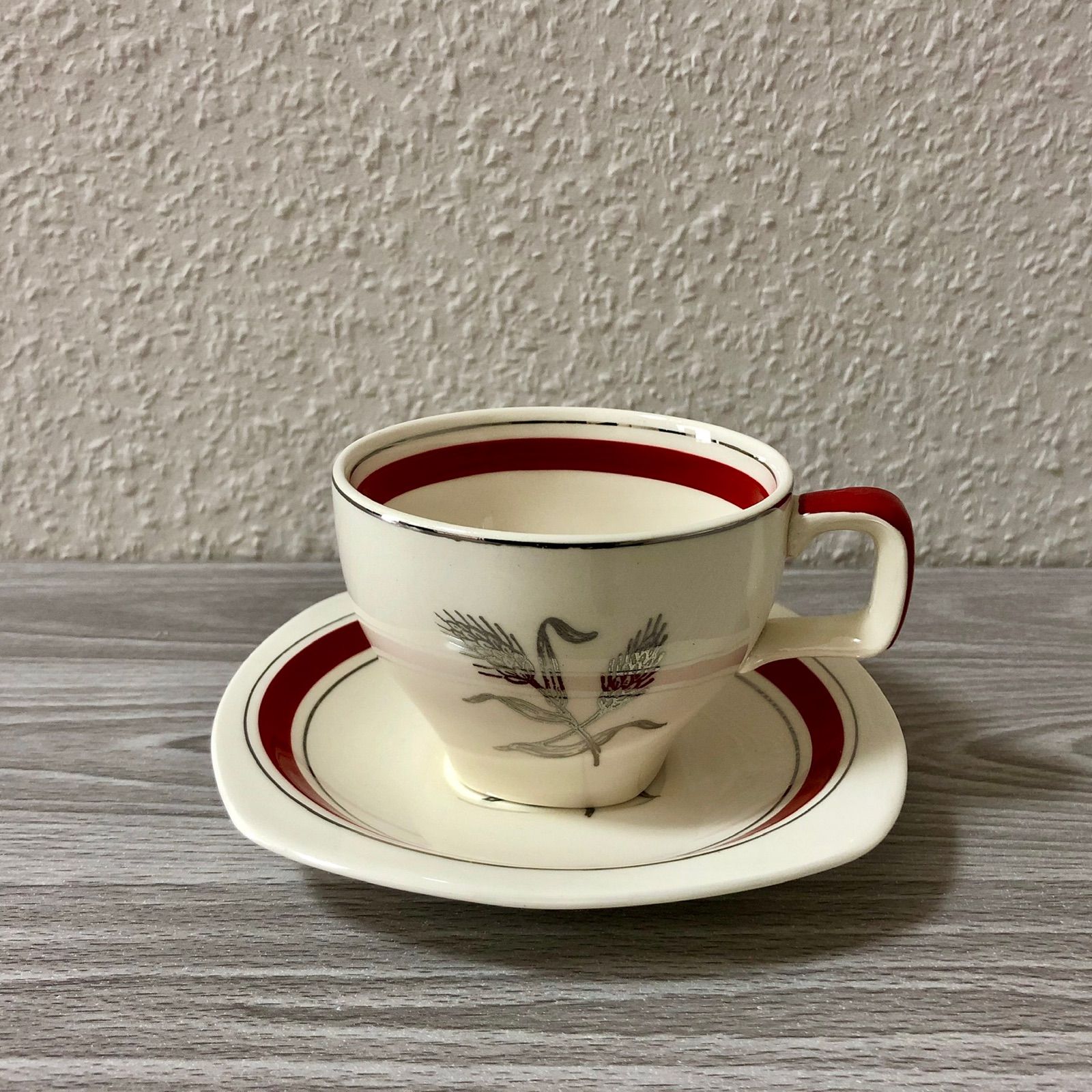 Midwinter Sliver Wheat　カップ＆ソーサー【s0135】 Midwinter Silver Wheat Cup & Saucer 02 - メルカリ