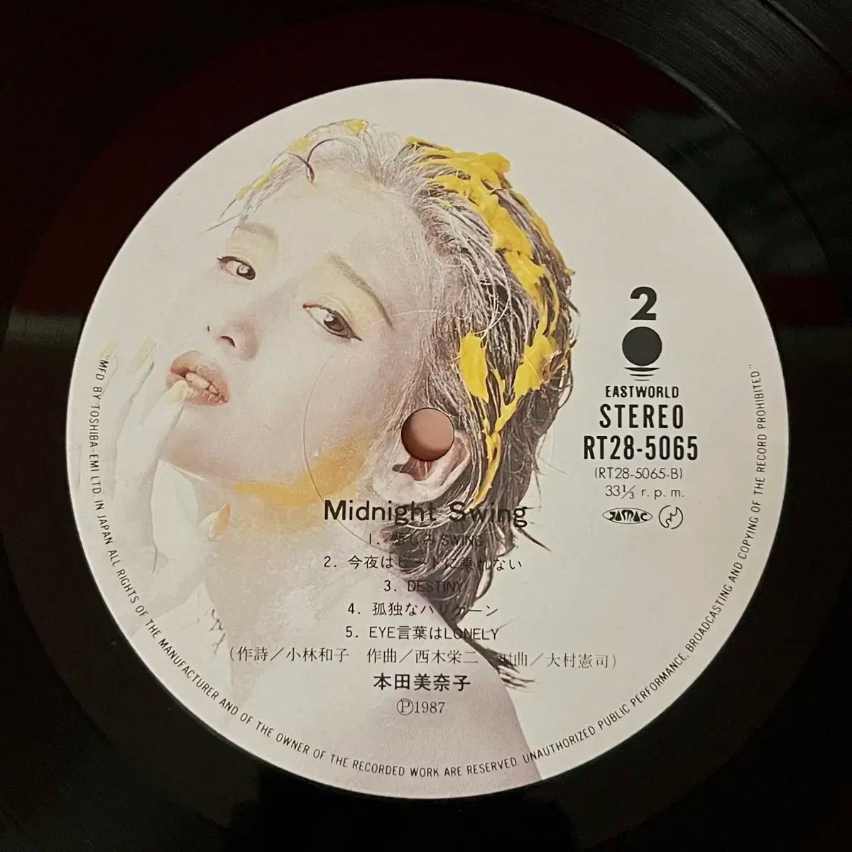 本田美奈子 MIDNIGHT SWING ミッドナイト・スウィング LP Yahoo!オークション -「(本田美奈子)midnight」の落札相場・落札価格