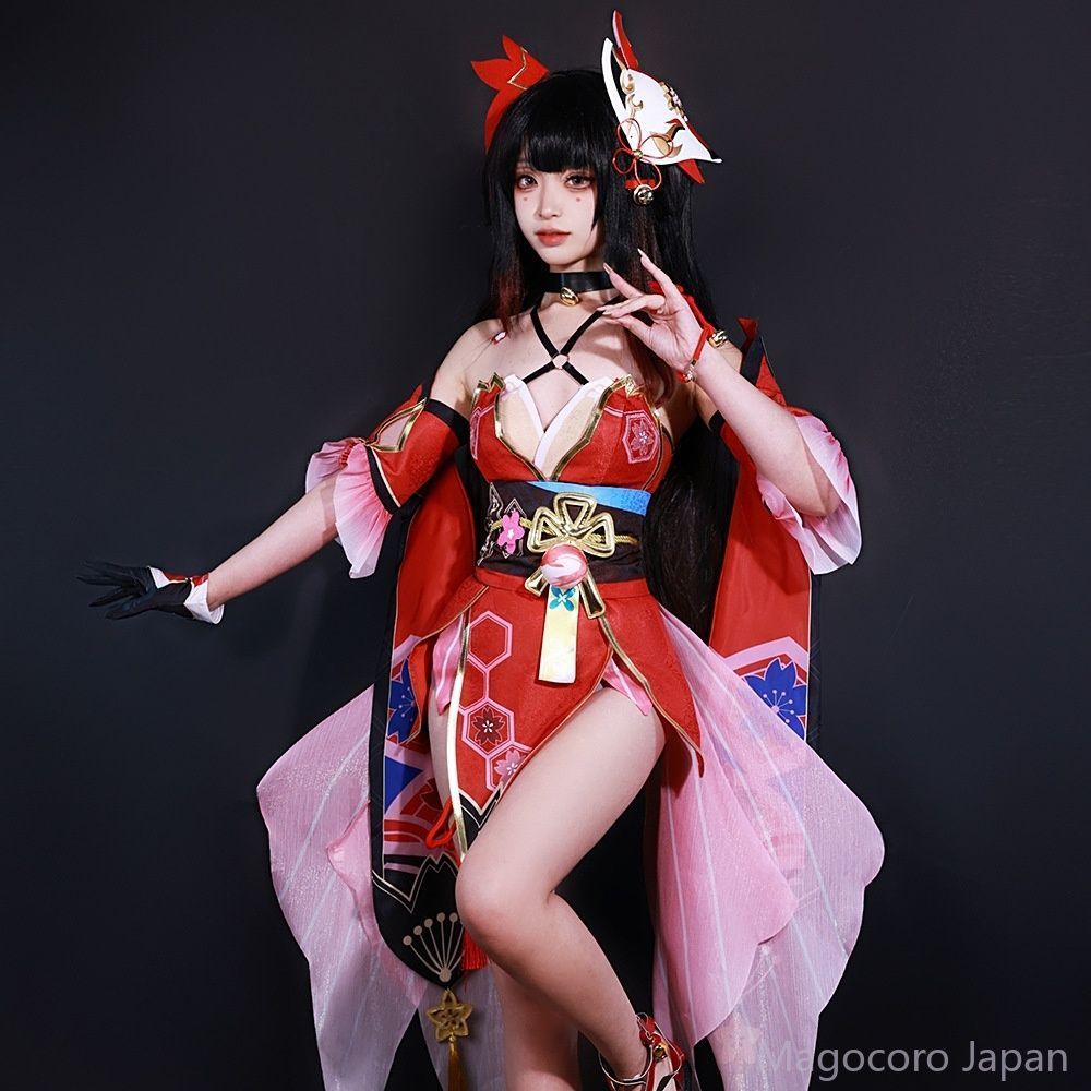 コスプレ衣装崩壊スターレイル花火セット女性用仮面愚者ゲーム二次元コスチュームアニメ