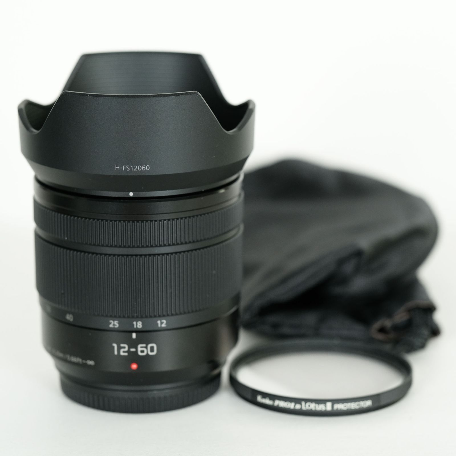美品｜高級フィルター付] Panasonic LUMIX G VARIO 12-60mm / F3