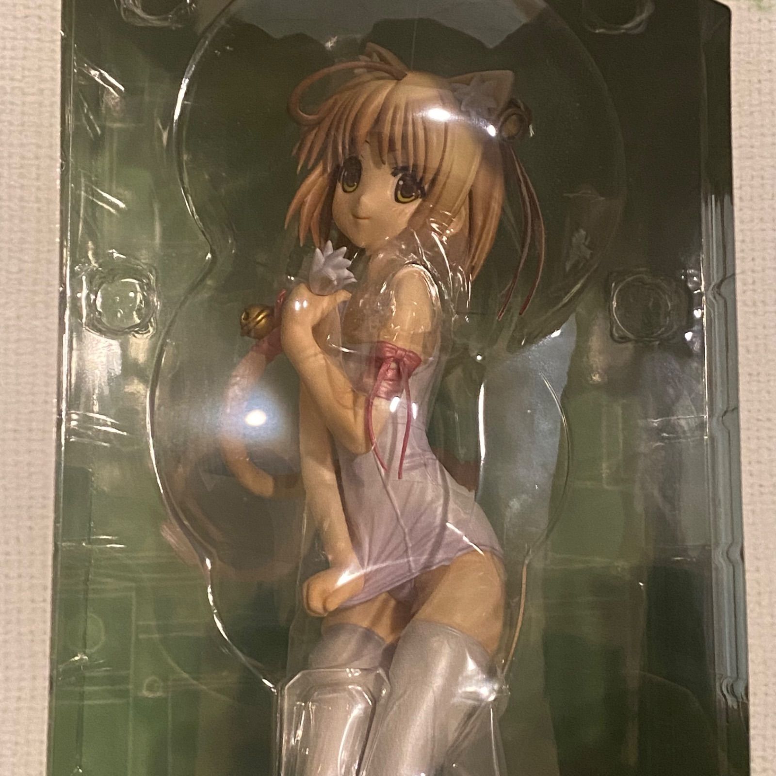 猫宮のの ネコミミ白すくみずオーバーニーソVer. 「よつのは」 フィギュア Amazon.co.jp: コトブキヤ よつのは 猫宮のの ねこみみスク水