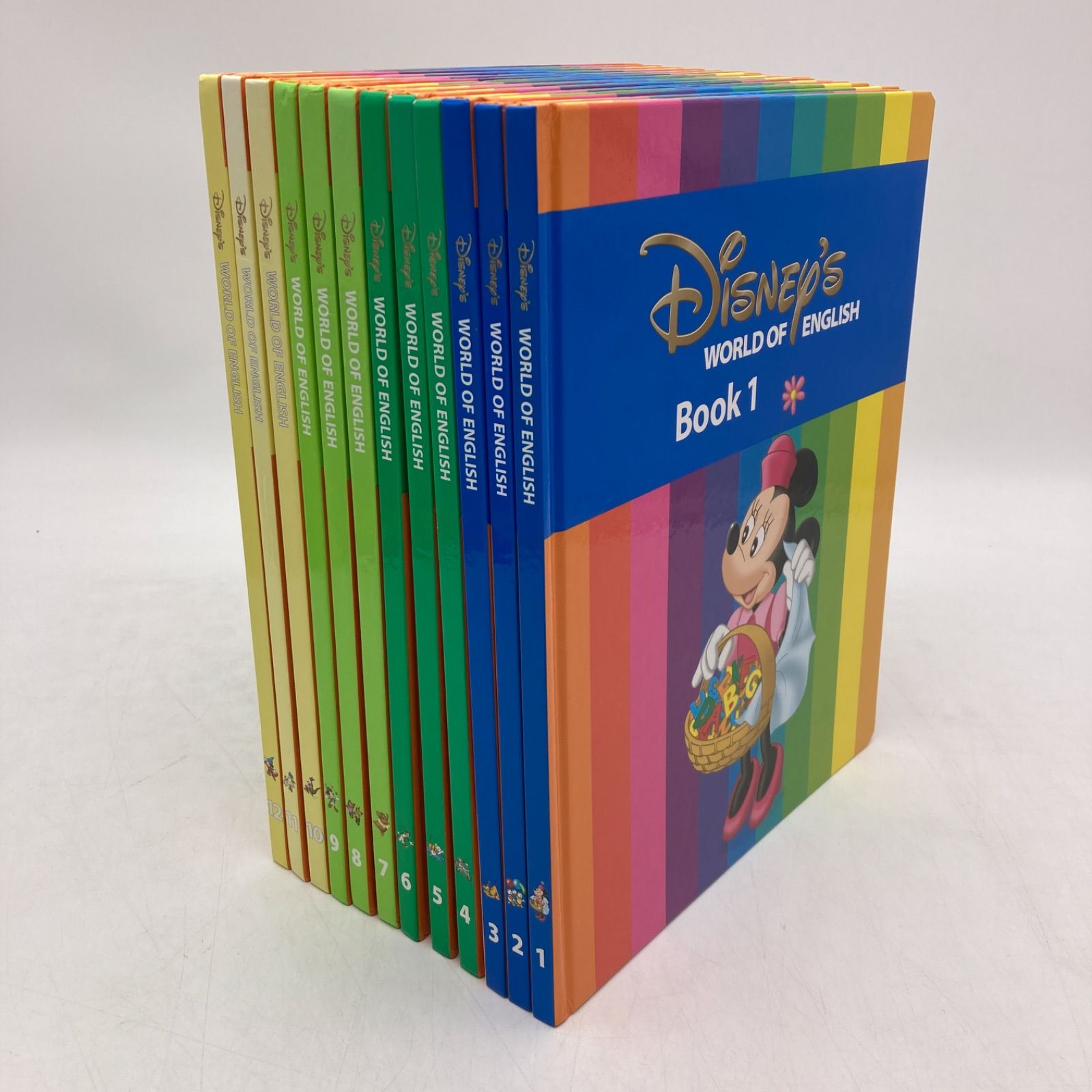 2012年購入 メインプログラムセット 絵本 CD DVD24枚 旧子役 字幕あり ディズニー英語システム DWE Disney ワールドファミリー  中古 802221 - メルカリ