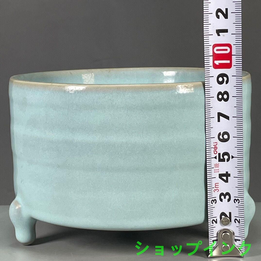 中国 汝窯 青磁 香炉 陶器 陶芸 香道具 仏具 官窯 青釉  猊香薫磁炉 中国 汝窯 香炉 陶器 陶芸 香道具 仏具 官窯 - メルカリ