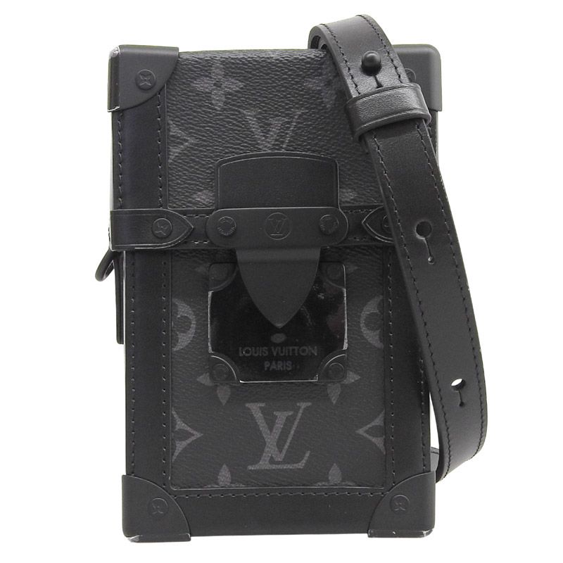 ルイヴィトン LOUIS VUITTON モノグラム エクリプス ヴェルティカル トランク ウェアラブルウォレット M82077 新入荷 LV1754