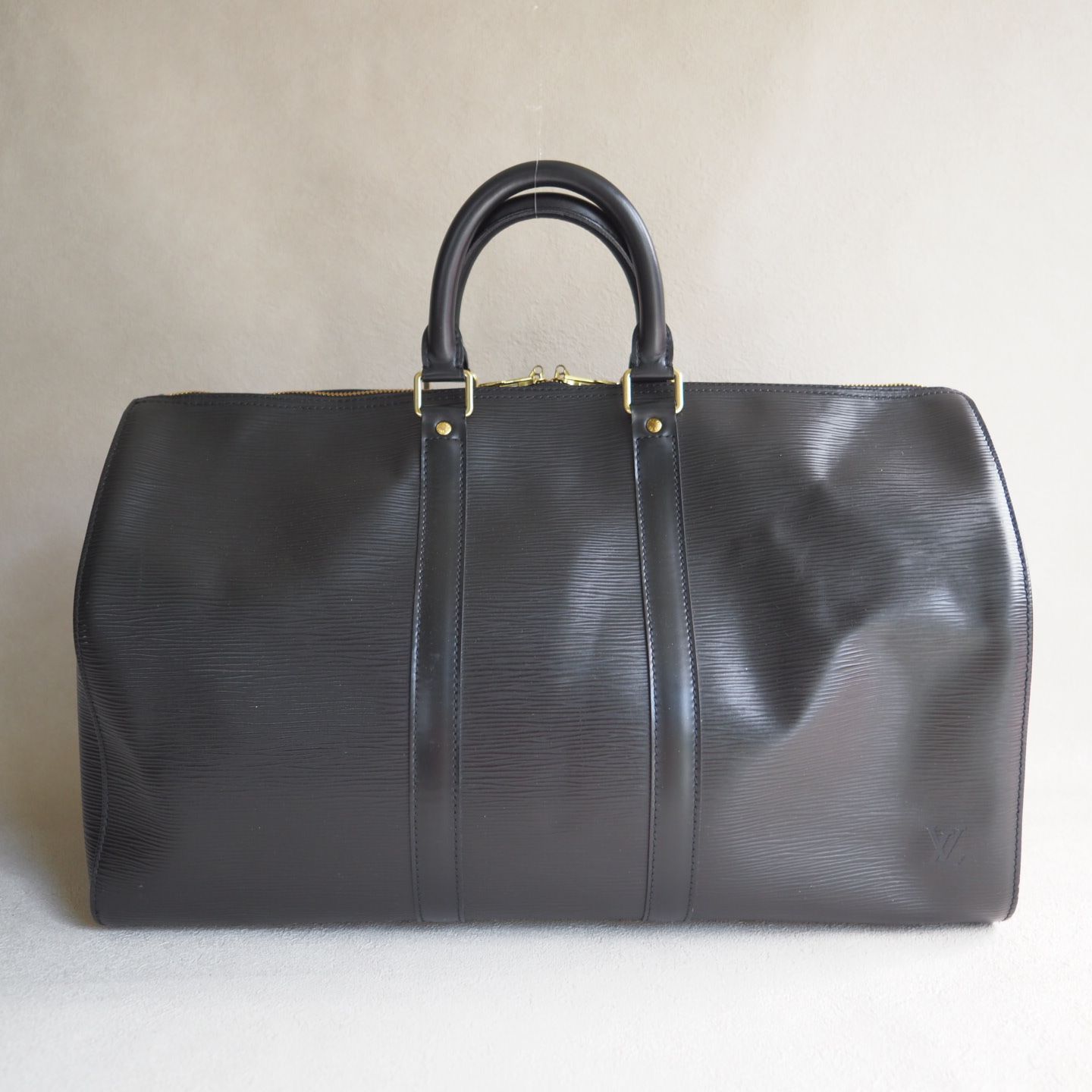 特大美品☆ ルイヴィトン LOUIS VUITTON エピ キーポル45 ボストンバッグ ハンドバッグ M59062 レザー 黒 ノワール ブランド  M42972 - メルカリ