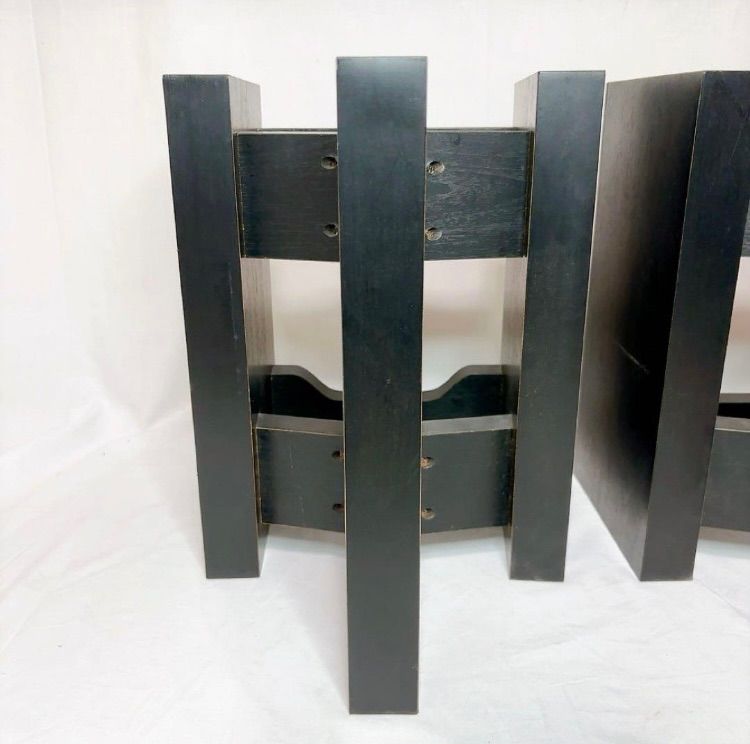 【極美品】WAKATSUKI スピーカースタンド　ペア/ブラック　ST-5X 極美品】WAKATSUKI スピーカースタンド ペア/ブラック ST-5X