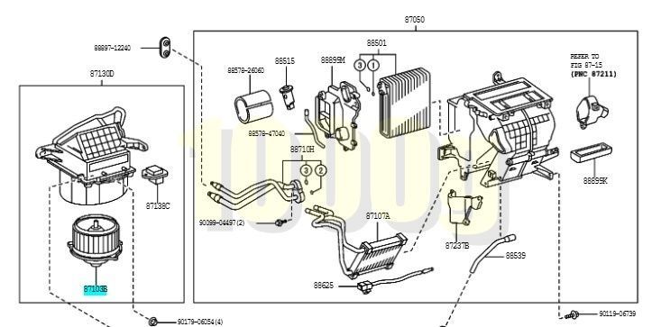 トヨタ純正 TOYOTA 超 品 セリカ T23 ZZT231 ZZT230 ブロアモーター 1999 8-2006 4 FFCRYSTALESIA_COM