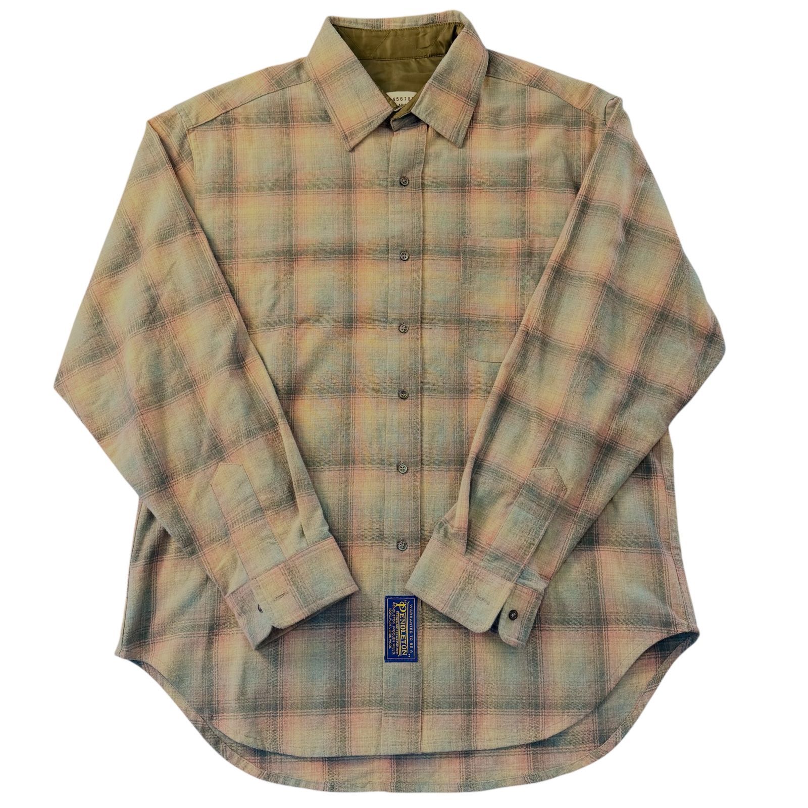 Maison Margiela × PENDLETON メゾンマルジェラ×ペンドルトン ロングスリーブチェックシャツ