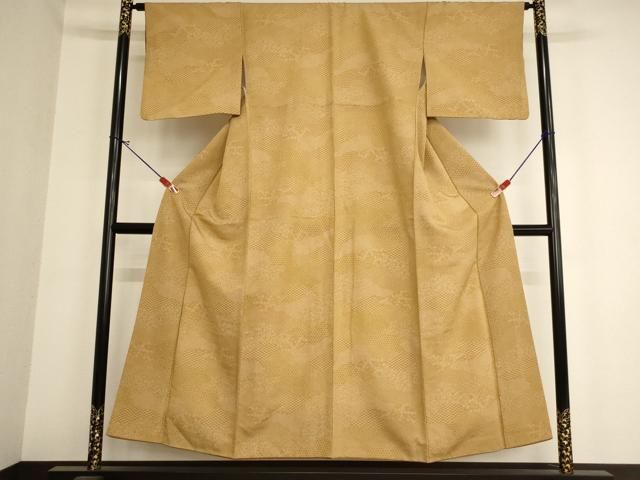 平和屋着物□江戸小紋 鮫小紋柄 正絹 逸品 AAAZ0900ru