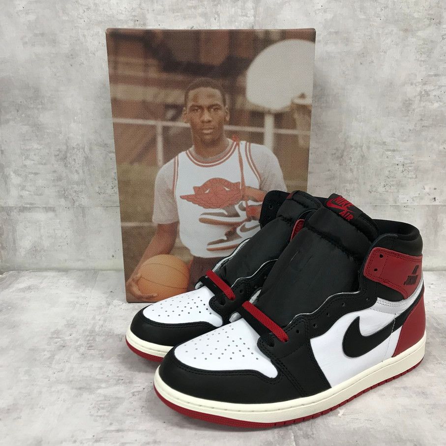 NIKE AIR JORDAN 1 RETRO HIGH OG BLACK TOE REIMAGINED ナイキ エア