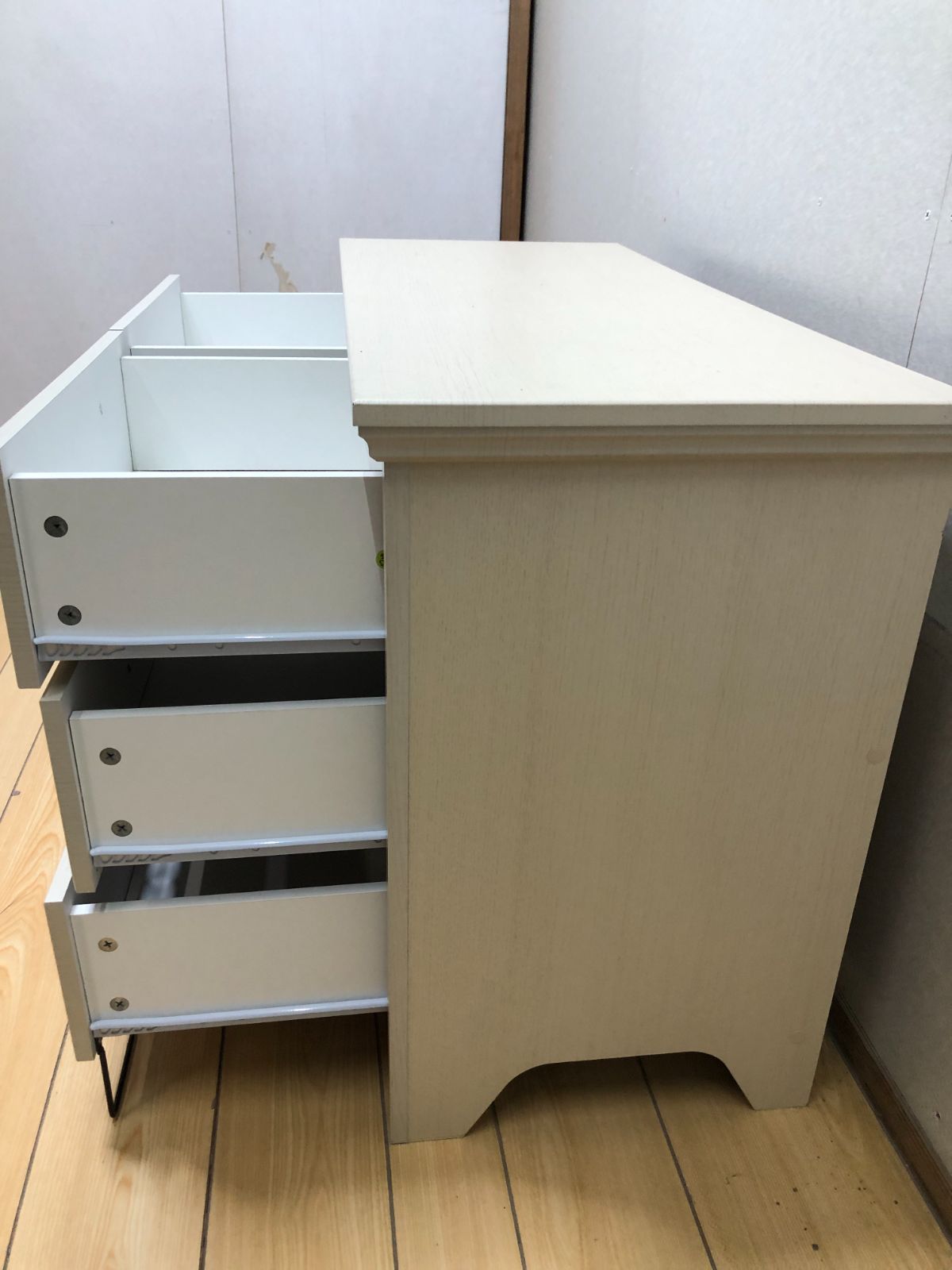 ニトリ　チェスト(Nキャセイ2 TB 6799 WHW） 楽天市場】[幅99cm] チェスト (Nキャセイ2 TB 6799 WHW) ニトリ