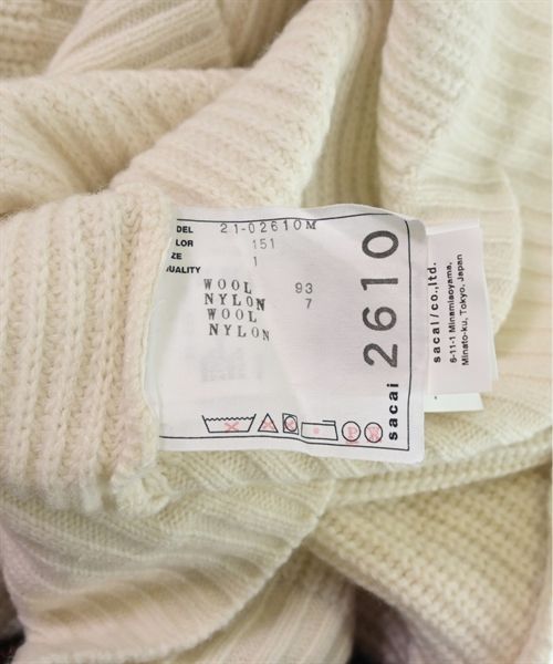 sacai ニット・セーター メンズ 【古着】【中古】【送料無料】 - メルカリ 