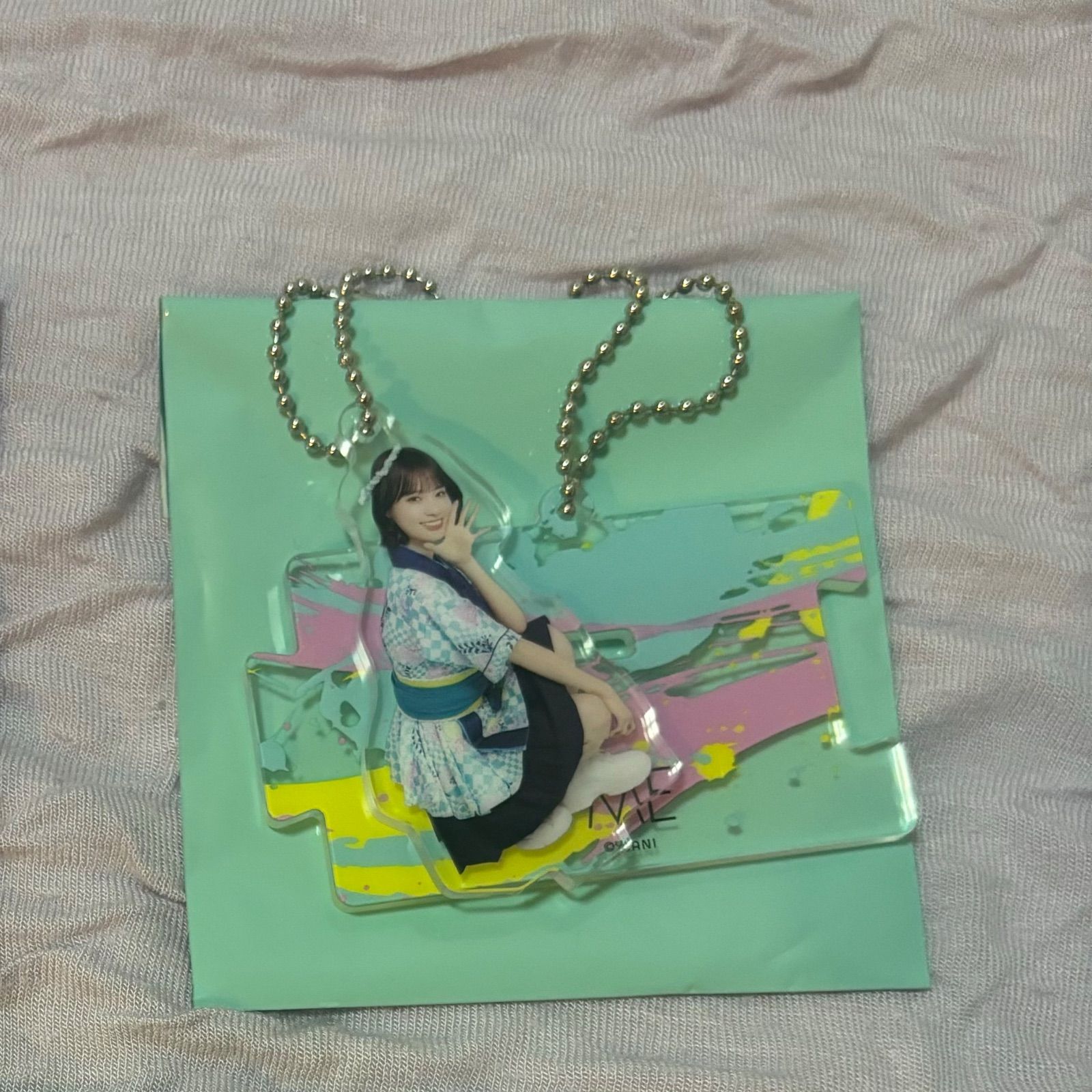 冨田菜々風 ビッグアクリルキーホルダー イコノイジョイ2024衣装 ノイミー 冨田菜々風 ビッグアクリルキーホルダー イコノイジョイ2024衣装 ノイミー