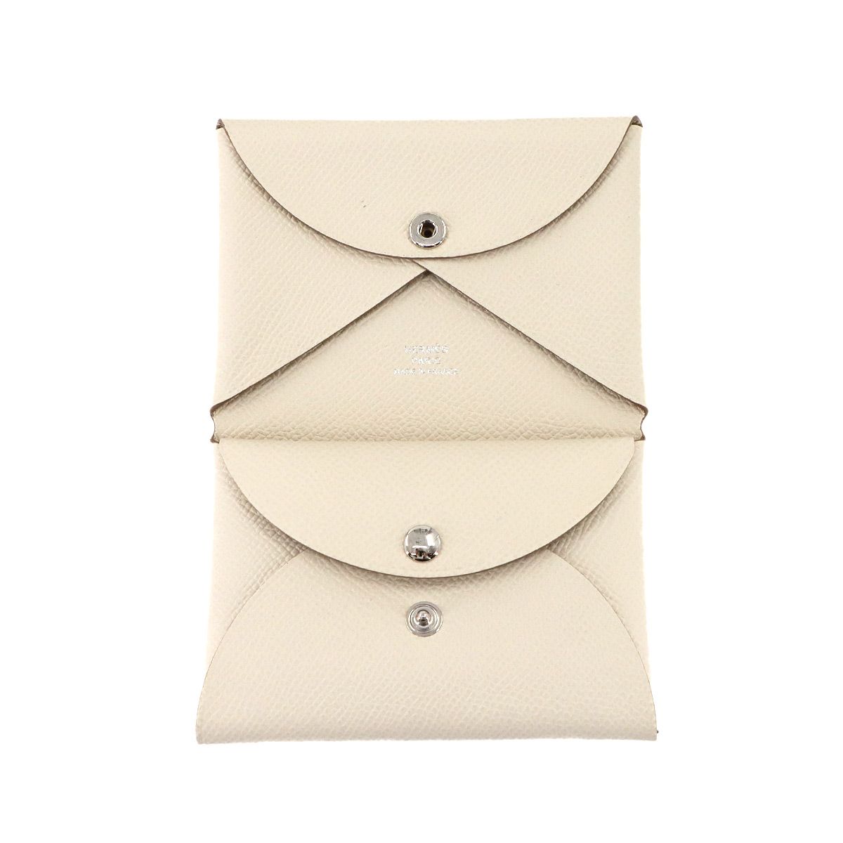 未使用 展示品 エルメス 小物 カルヴィ デュオ カードケース エプソン エトゥープ レディース メンズ 90293352 【中古】ブランド 未使用 展示品 エルメス HERMES カルヴィ デュオ カードケース 名刺