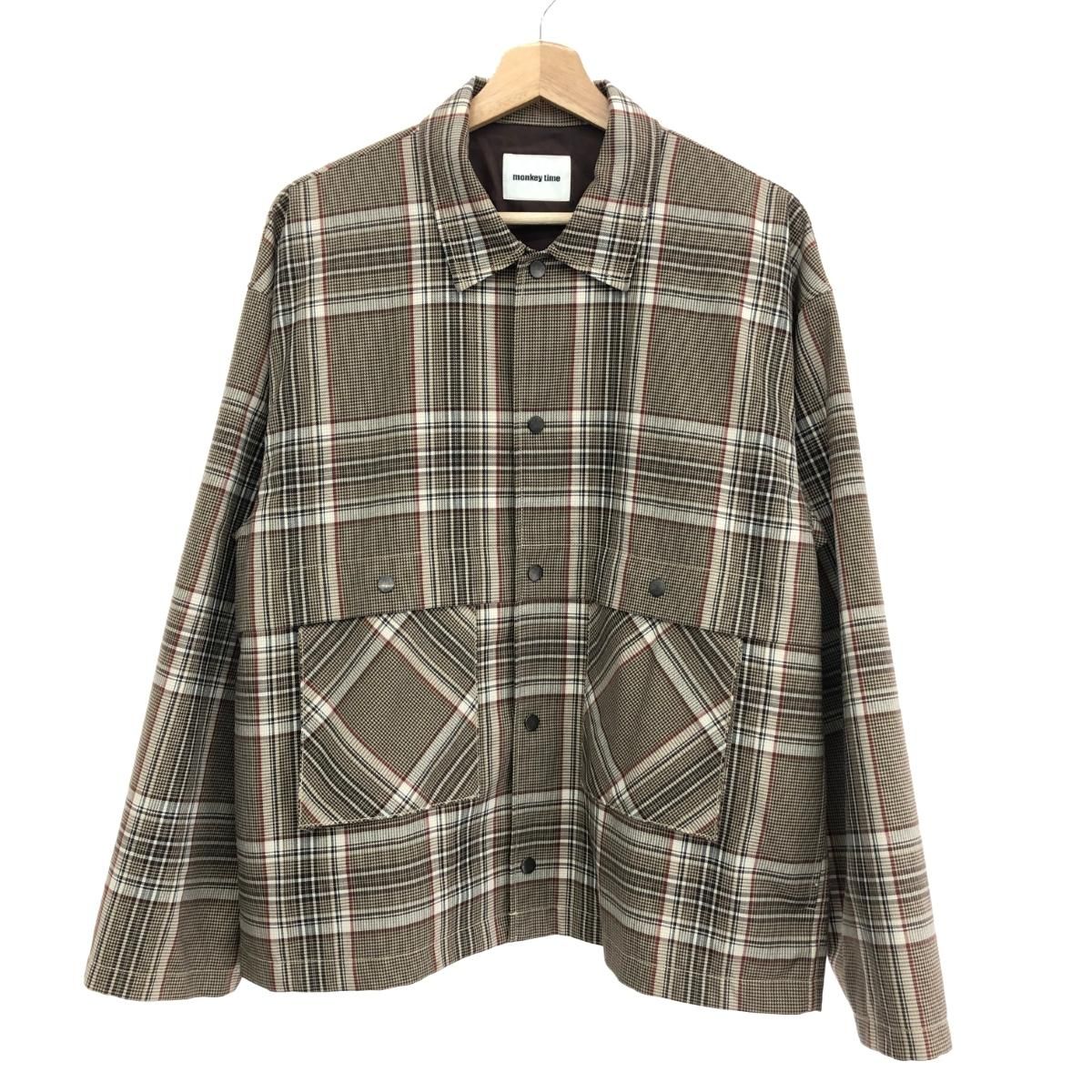 良好 monkey time モンキータイム TW CHECK MACKINAW JACKET 