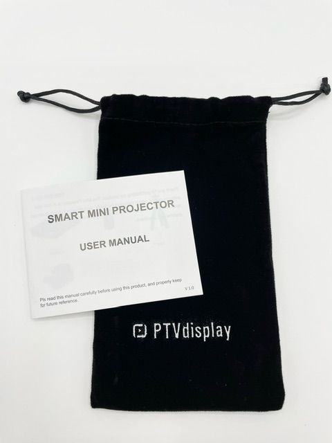 値下げ！】【美品】PTVDISPLAY 小型 プロジェクター スマートミニプロジェクター - メルカリ