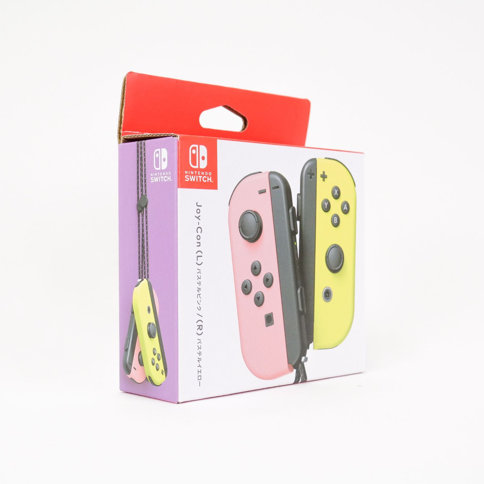 Joy-Con(L) パステルピンク/(R) パステルイエロー ジョイコン 純正品