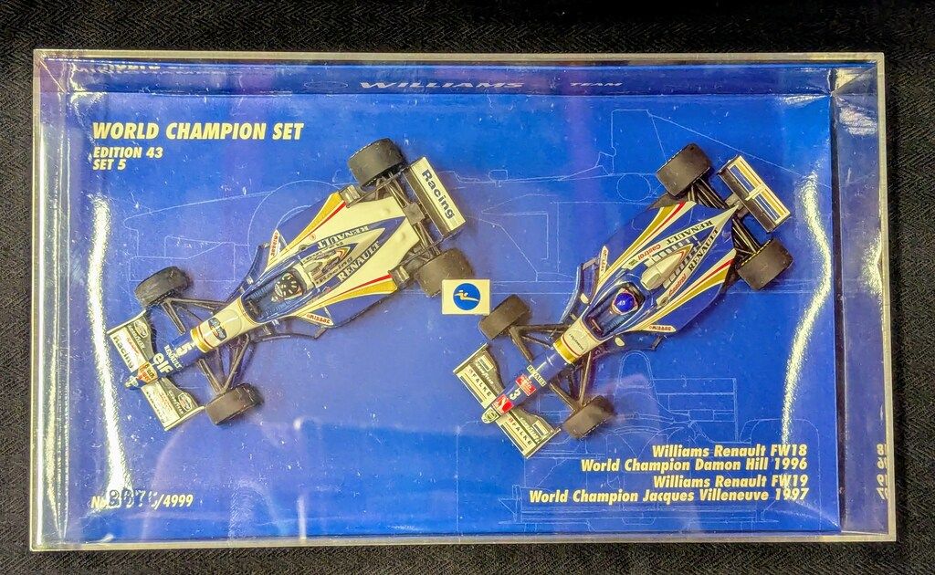 Paul'sModelArt 1/43 MINICHAMPS World Champion set 402969701