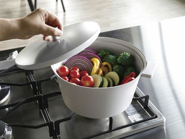 copan 軽量無水調理鍋 20cm グレー WWW_SKLAD-KIRPICHA_RU