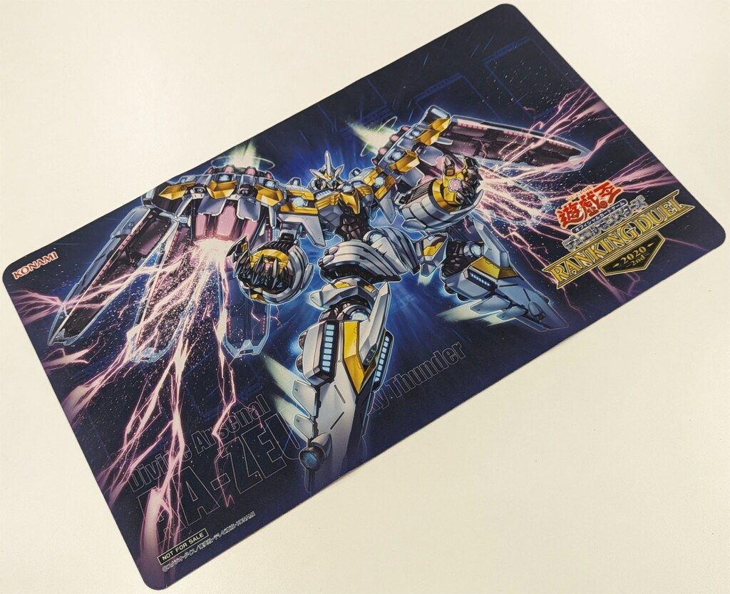 未開封 遊戯王OCG アーゼウス　ランキングデュエル 2020 プレイマット 遊戯王プレイマット RANKING DUEL 2020 天霆號アーゼウス ※使用