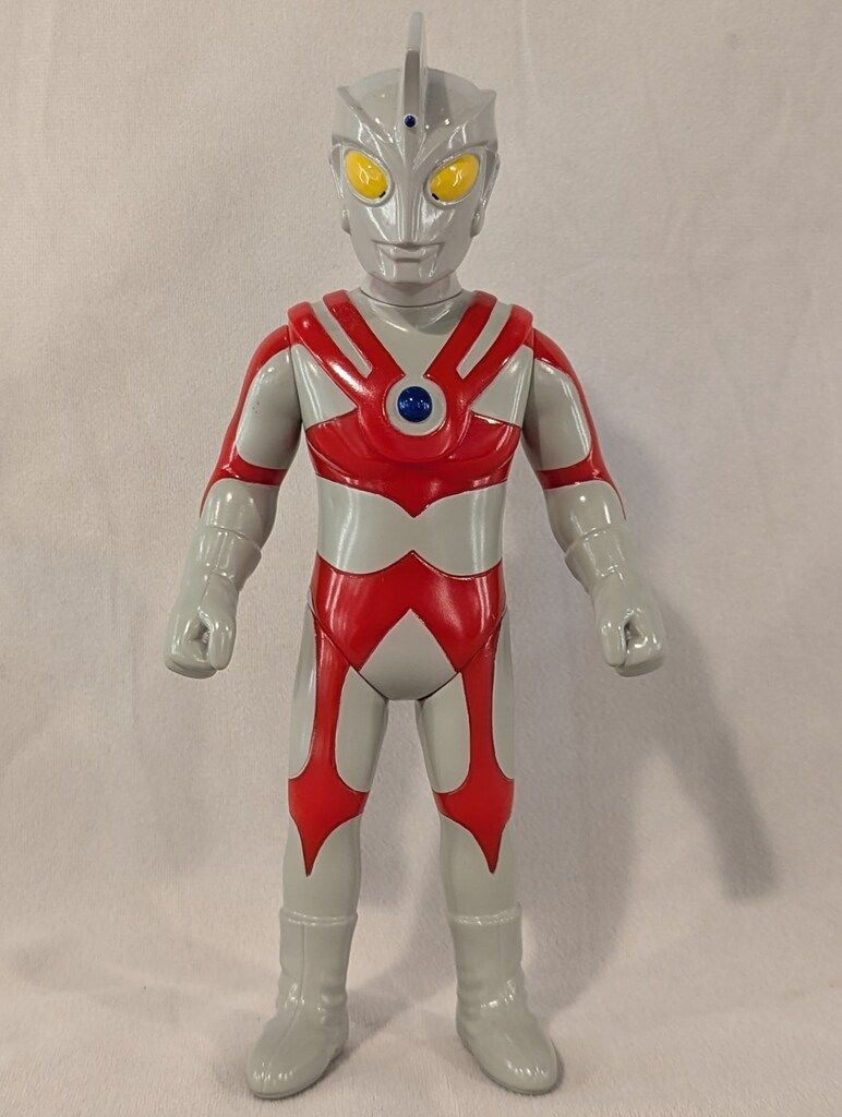 YMSF 原子美術IG ウルトラマンエース 赤成型 グレー塗装 手グー