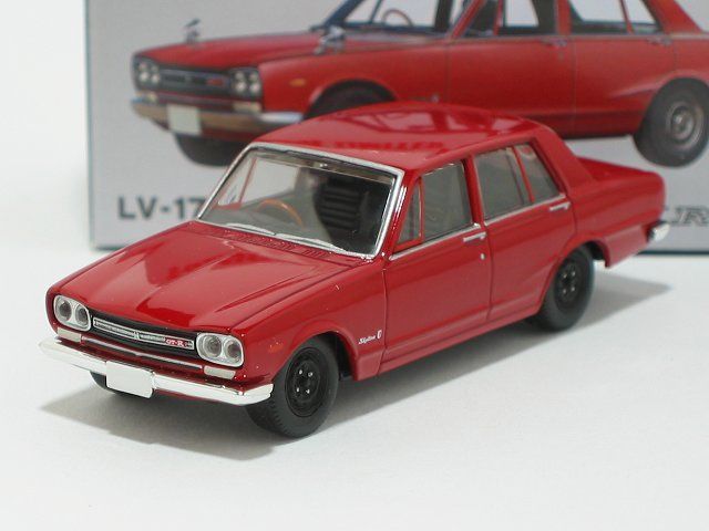 日産 スカイライン 2000GT-R（赤）69年式 LV-176c【トミーテック