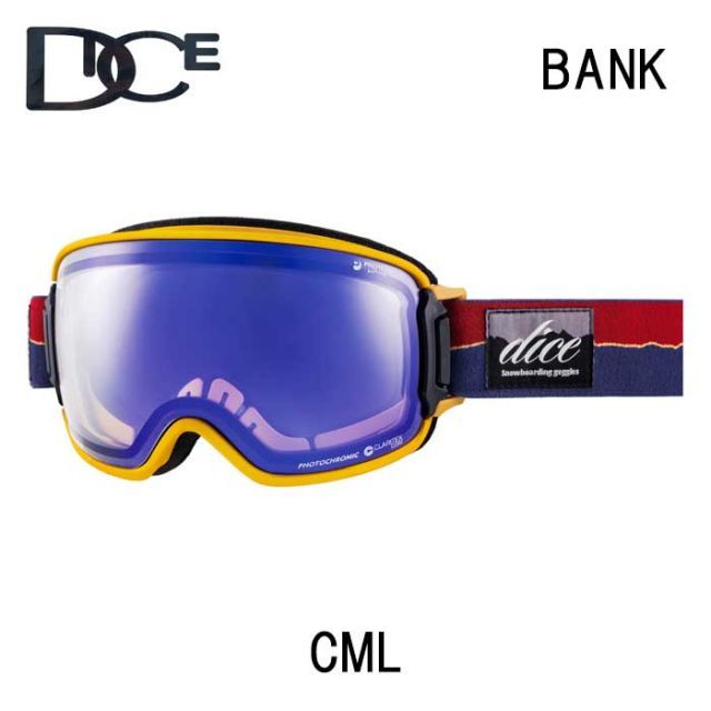 ダイス dice ゴーグル バンク BK45191 (C-MIT LGR/BL) BANK